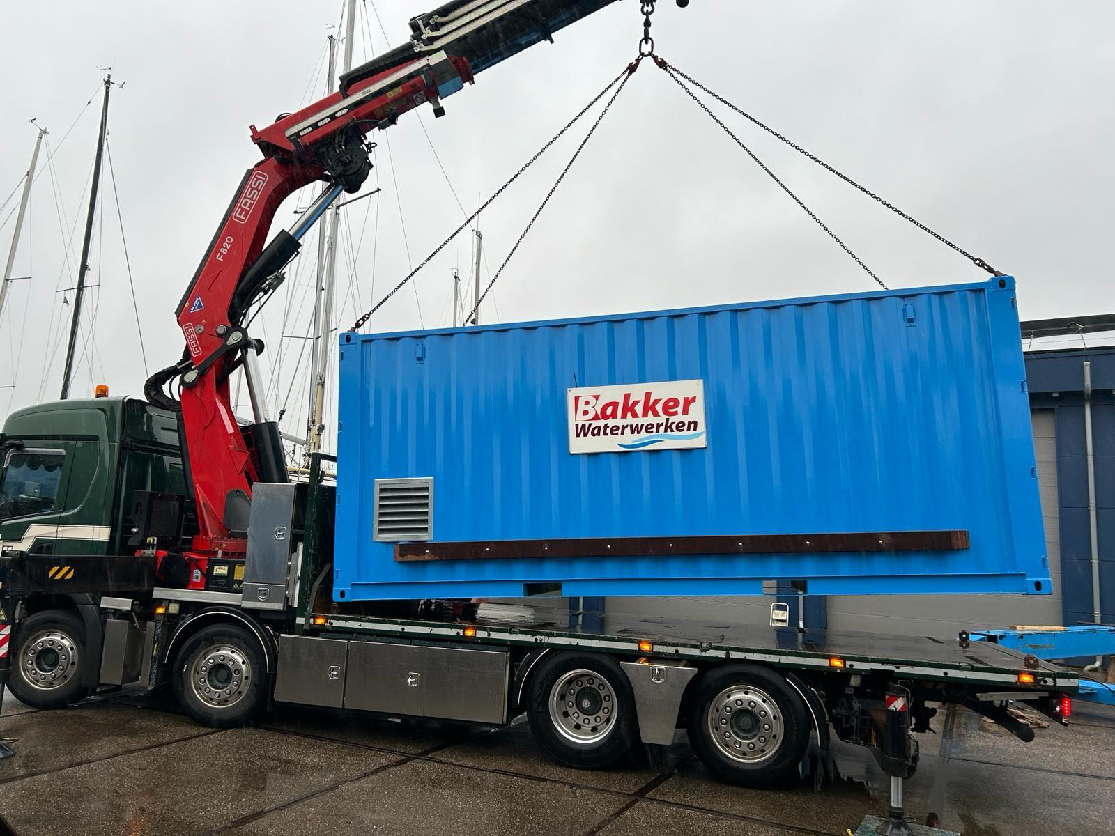 20ft werkplaatscontainer - Afbeelding 3